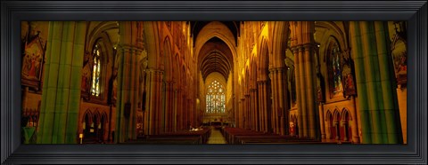Framed St. Mary&#39;s Cathedral, Sydney, New South Wales, United Kingdom, Australia Print
