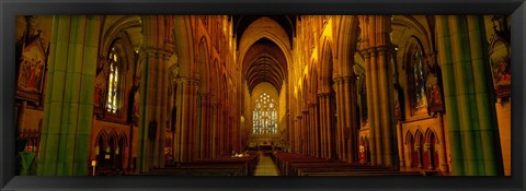 Framed St. Mary&#39;s Cathedral, Sydney, New South Wales, United Kingdom, Australia Print