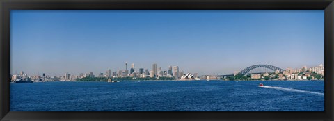 Framed Sydney Skyline, Australia Print