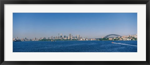 Framed Sydney Skyline, Australia Print