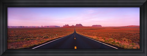 Framed Road Monument Valley, Utah, USA Print