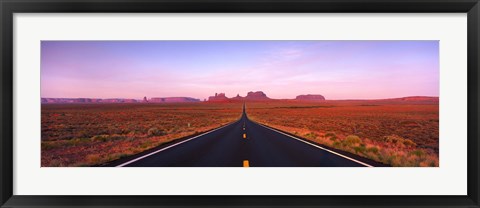 Framed Road Monument Valley, Utah, USA Print