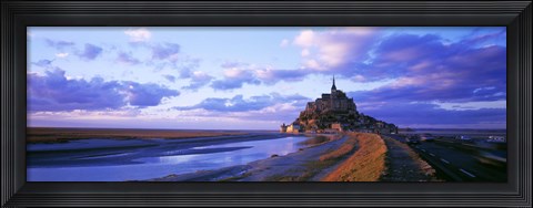 Framed Mont St Michel France Print