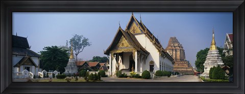 Framed Wat Chedi Luang Chiang Mai Thailand Print