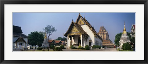 Framed Wat Chedi Luang Chiang Mai Thailand Print