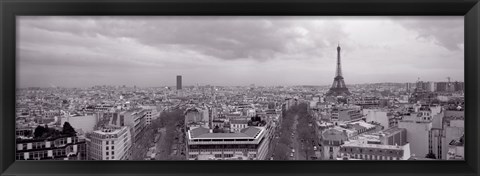 Framed Eiffel Tower, Paris, France Print