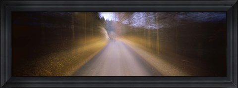 Framed Winding Road, Germany Print