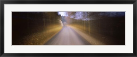 Framed Winding Road, Germany Print
