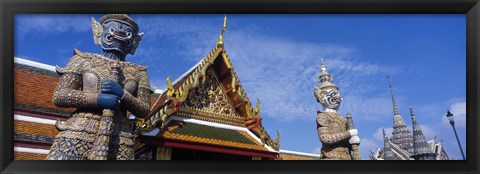 Framed Architectual detail Grand Palace, Bangkok, Thailand Print