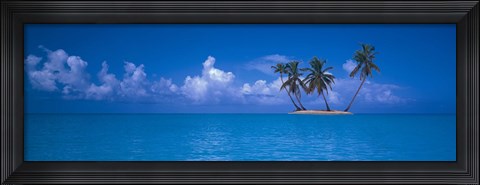 Framed Island, Caribbean Print