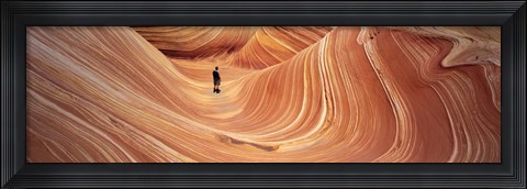 Framed Wave Coyote Buttes Pariah Canyon AZ/UT USA Print