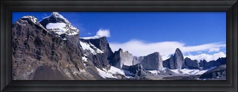 Framed Torres Del Paine National Park, Patagonia, Chile Print