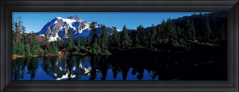 Framed Mount Shuksan North Cascades National Park WA Print