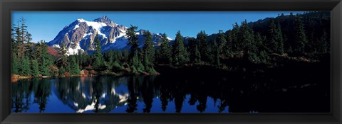 Framed Mount Shuksan North Cascades National Park WA Print