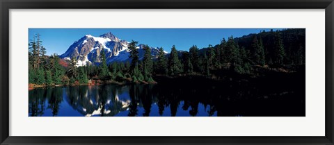 Framed Mount Shuksan North Cascades National Park WA Print