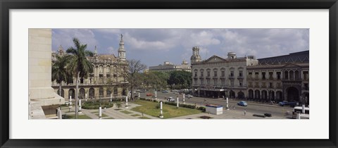 Framed High angle view of a theater, National Theater of Cuba, Havana, Cuba Print