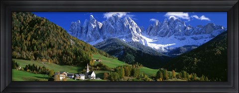 Framed Saint Magdalena Church, Italy Print