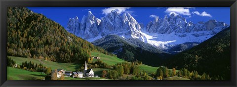 Framed Saint Magdalena Church, Italy Print