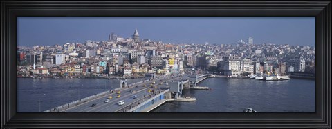 Framed Turkey, Istanbul, skyline Print