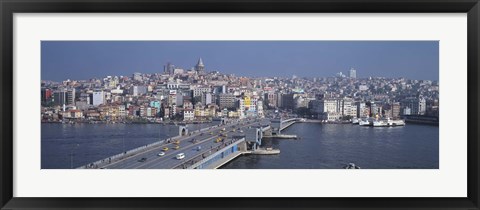 Framed Turkey, Istanbul, skyline Print