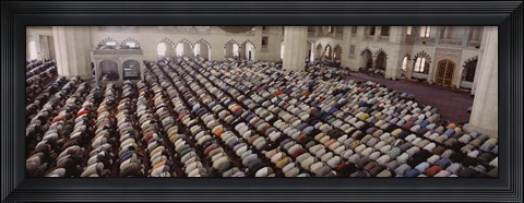 Framed Turkey, Edirne, Friday Noon Prayer at Selimiye Mosque Print