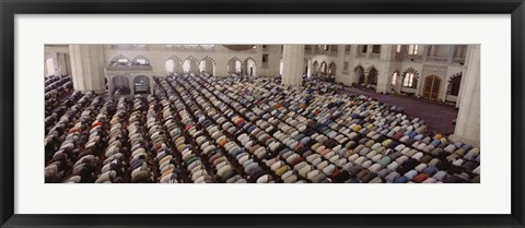 Framed Turkey, Edirne, Friday Noon Prayer at Selimiye Mosque Print