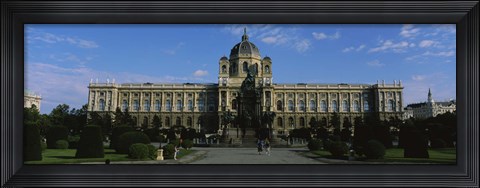Framed Facade of a museum, Museum Of Fine Arts, Vienna, Austria Print