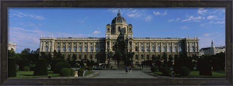 Framed Facade of a museum, Museum Of Fine Arts, Vienna, Austria Print