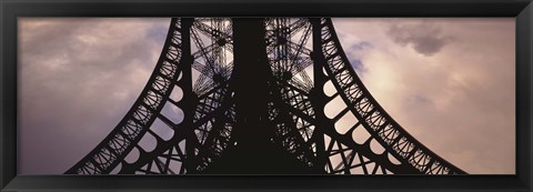 Framed Close-Up of Eiffel Tower Print