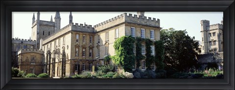Framed Oxford University, New College, England, United Kingdom Print