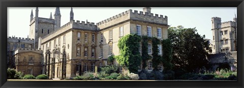 Framed Oxford University, New College, England, United Kingdom Print