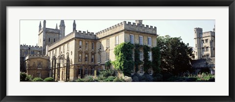 Framed Oxford University, New College, England, United Kingdom Print