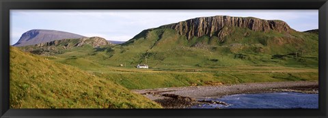 Framed Trotternish Peninsula, Isle Of Skye, Scotland, United Kingdom Print