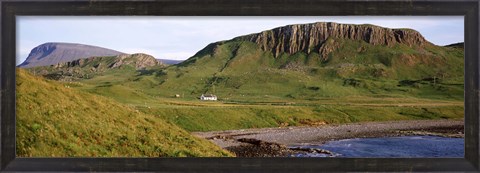 Framed Trotternish Peninsula, Isle Of Skye, Scotland, United Kingdom Print