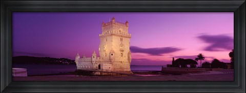 Framed Portugal, Lisbon, Belem Tower Print