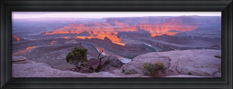 Framed Sunrise, Deadhorse State Park, Utah, USA Print