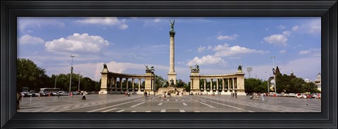 Framed Hero Square, Budapest, Hungary Print
