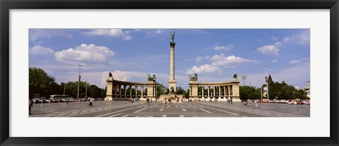 Framed Hero Square, Budapest, Hungary Print