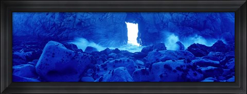 Framed Pfeiffer State Beach, Big Sur, California, USA Print