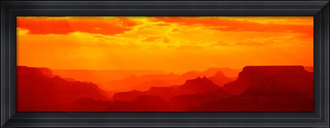 Framed Mesas and Buttes Grand Canyon National Park AZ USA Print