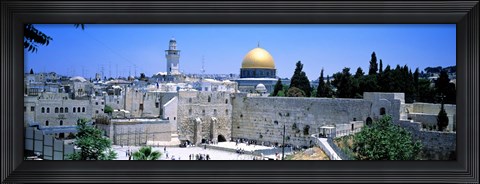 Framed Jerusalem, Israel Print