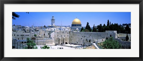 Framed Jerusalem, Israel Print