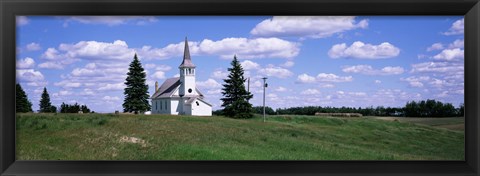 Framed USA, South Dakota, Church Print