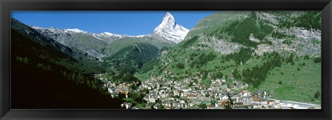 Framed Zermatt, Switzerland (horizontal) Print