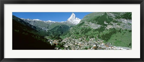 Framed Zermatt, Switzerland (horizontal) Print