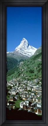 Framed Zermatt, Switzerland (vertical) Print