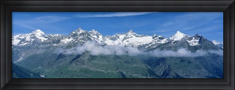 Framed Swiss Alps, Switzerland Print