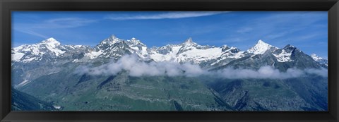 Framed Swiss Alps, Switzerland Print