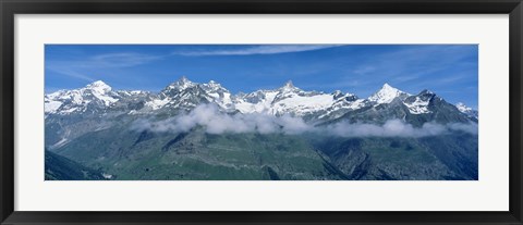 Framed Swiss Alps, Switzerland Print