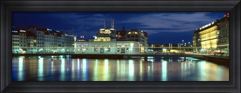 Framed Geneva, Switzerland Print